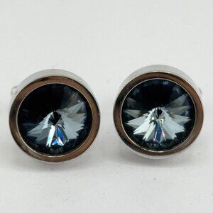 Vintage Hickok inverted glass stone cufflinks